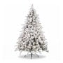 Christabelle Snowy Dorchester Pre-Lit Christmas Tree 9ft 2.7m, Flocked LED Wreath 1.2m or Garland with Pine Cones thumbnail 3
