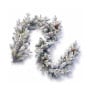 Christabelle Snowy Dorchester Pre-Lit Christmas Tree 9ft 2.7m, Flocked LED Wreath 1.2m or Garland with Pine Cones thumbnail 7