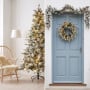 Christabelle Snowy Stamford Spruce 2.3m 7.5ft Tree 61cm Wreath Snowy Stamford 2.7m Christmas Garland Snowy with LED thumbnail 8