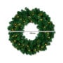 Christabelle Chadwick Green Christmas 3pc Set 61cm Tabletop Tree 61cm Wreath 2.7m Garland with LED Light thumbnail 17