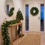Christabelle Chadwick Green Christmas 3pc Set 61cm Tabletop Tree 61cm Wreath 2.7m Garland with LED Light thumbnail 12
