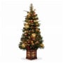 Christabelle Deluxe Mountain Pine Christmas 3pc Set 1.2m Potted Tree Wreath and Garland with LED Lights Holiday Decor thumbnail 13
