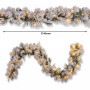 Christabelle Timeless Elegance Christmas 2pc Set 90cm Christmas Teardrop and Garland with LED Lights Holiday Decor thumbnail 11