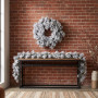 Christabelle 61cm Alpine Snow Wreath Pre-lit 2.74m Alpine Snow Christmas Garland thumbnail 8