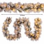 Christabelle 2ft Alpine Snow Potted Tree 61cm Alpine Snow Wreath 2.74m Alpine Snow Garland Pre-lit Holiday Decoration thumbnail 18