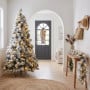 Christabelle Alpine Snow Christmas 3pc Set 2.3m Christmas Tree Garland and Teardrop with LED Lights Holiday Decor thumbnail 7