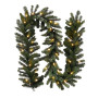 Christabelle Pre-Lit Highland Pine Wreath 61cm and Garland 2.74m Warm White LED Battery Timer Decoration thumbnail 4