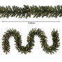 Christabelle Pre-Lit Highland Pine Wreath 61cm and Garland 2.74m Warm White LED Battery Timer Decoration thumbnail 16
