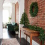 Christabelle Highland Pine Christmas 3pc Set 61cm Tabletop Tree Wreath and Garland with LED Lights Holiday Decor thumbnail 12