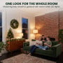 Christabelle Highland Pine Christmas 3pc Set 61cm Tabletop Tree Wreath and Garland with LED Lights Holiday Decor thumbnail 7