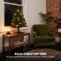 Christabelle Highland Pine Christmas 3pc Set 61cm Tabletop Tree Wreath and Garland with LED Lights Holiday Decor thumbnail 9