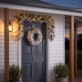 Christabelle Snowy Dorset Pine Christmas 2pc Set 61cm Christmas Wreath and Garland with LED Lights Holiday Decor thumbnail 9