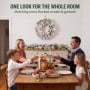 Christabelle Snowy Dorset Pine Christmas 2pc Set 61cm Christmas Wreath and Garland with LED Lights Holiday Decor thumbnail 13