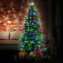 Christabelle 1.2m Pre-Lit Fibre Optic Artificial Christmas Tree with Multicolour Twinkling Star Lights thumbnail 16