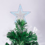 Christabelle 1.2m Pre-Lit Fibre Optic Artificial Christmas Tree with Multicolour Twinkling Star Lights thumbnail 6