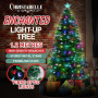 Christabelle 1.2m Pre-Lit Fibre Optic Artificial Christmas Tree with Multicolour Twinkling Star Lights thumbnail 2