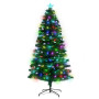 Christabelle 1.5m Enchanted Pre Lit Fibre Optic Christmas Tree Stars thumbnail 1
