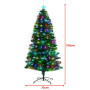 Christabelle 1.5m Enchanted Pre Lit Fibre Optic Christmas Tree Stars thumbnail 4
