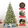 Christabelle 2.4m Pre Lit LED Christmas Tree with Pine Cones thumbnail 9