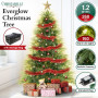 Christabelle 1.2m Prelit Everglow Fir Christmas Tree with 150 LED Lights thumbnail 4