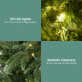 Christabelle 1.2m Prelit Everglow Fir Christmas Tree with 150 LED Lights thumbnail 7