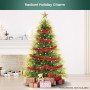 Christabelle 1.2m Prelit Everglow Fir Christmas Tree with 150 LED Lights thumbnail 8