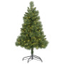 Christabelle 1.2m Christmas Tree Cashmere Pine 4ft Pre-Lit LED Lights thumbnail 1