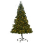 Christabelle 1.8m Christmas Tree Cashmere Pine 6ft Pre-Lit with LED Lights thumbnail 1