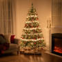 Christabelle 1.8m Christmas Tree Cashmere Pine 6ft Pre-Lit with LED Lights thumbnail 9