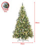 Christabelle 2.1m Pre Lit LED Christmas Tree with Pine Cones thumbnail 4