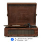 Crosley Voyager Brown Croc - Bluetooth Portable Turntable thumbnail 3