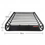 RIGG Universal Car Roof Rack Cage Cargo Carrier thumbnail 3