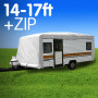 Caravan Cover with zip 14-17 ft thumbnail 1