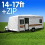 Caravan Cover with zip 14-17 ft thumbnail 3