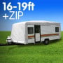 Caravan Cover with zip 16-19 ft thumbnail 3
