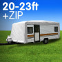 Caravan Cover with zip 20-23 ft thumbnail 1