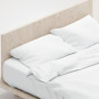 1000 Thread Count Cotton Rich Double Bed Sheet Set 4 Piece in White thumbnail 5
