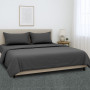 1000 Thread Count Cotton Rich King Bed Sheets 4-Piece Set in Charcoal thumbnail 9