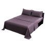 1000 Thread Count Cotton Rich King Bed Sheets 4-Piece Set in Lilac thumbnail 3