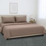 1000 Thread Count Cotton Rich King Bed Sheets 4-Piece Set in Linen thumbnail 9