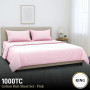 Laura Hill Luxury Living 4pc 1000 Thread Count Cotton Rich Queen Bed Sheet Set Gift Pack Pink thumbnail 10