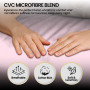 1000 Thread Count Cotton Rich King Bed Sheets 4-Piece Set in Pink thumbnail 5