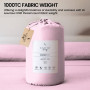 1000 Thread Count Cotton Rich King Bed Sheets 4-Piece Set in Pink thumbnail 6