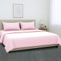 1000 Thread Count Cotton Rich King Bed Sheets 4-Piece Set in Pink thumbnail 9