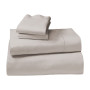 1000 Thread Count Cotton Rich King Bed Sheets 4-Piece Set - Silver thumbnail 1