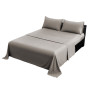 1000 Thread Count Cotton Rich King Bed Sheets 4-Piece Set - Silver thumbnail 2