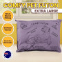 Aussie Made Extra Large Comfy Pet Futon Dog 122cm Wool Blend - Dusk thumbnail 1