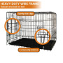 Royale 36in Foldable Pet Wire Dog Crate - Medium thumbnail 4