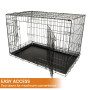 Royale 36in Foldable Pet Wire Dog Crate - Medium thumbnail 5