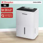 Dimplex Portable 12L Dehumidifier in Black and White thumbnail 8